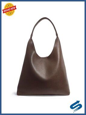 Women's Soft Vegan Leather Slouchy Hobo Bag Tote Shoulder Handbag Purse